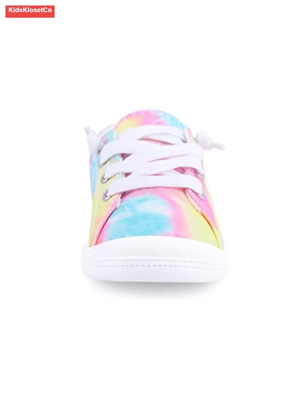 Kids Slip On Canvas Sneakers, Elastic Laces Low Top Casual Shoes, Breathable